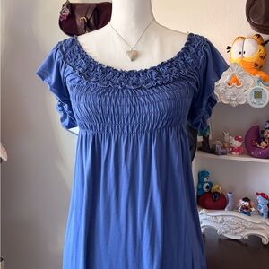 Blue Women's Top MAX STUDIO DRESS
